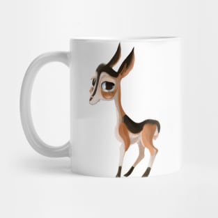 Cute Antelope Drawing Mug